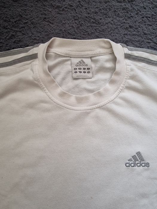 Tricou Adidas Alb Classic