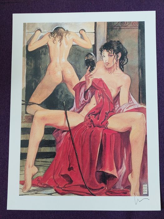 Litografii Milo Manara semnate în original