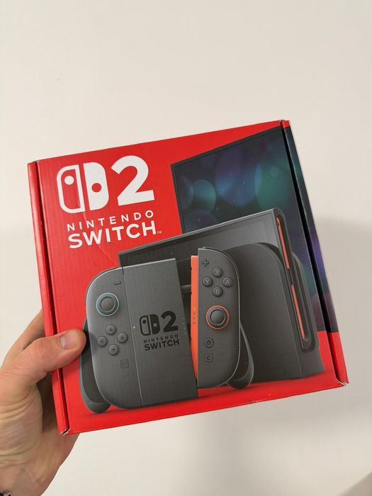 Consola NINTENDO Switch 2, Joy-Con Light Red/Light Blue, Sigilat