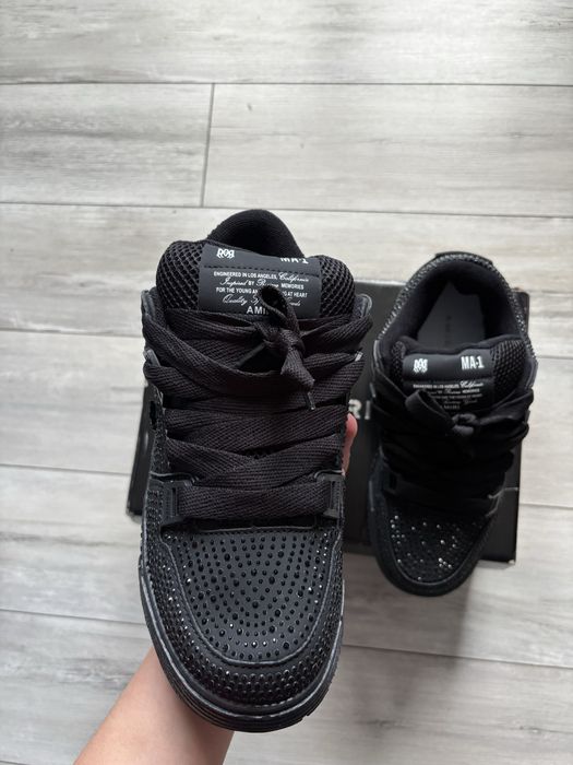 Amiri ma-1 black crystal