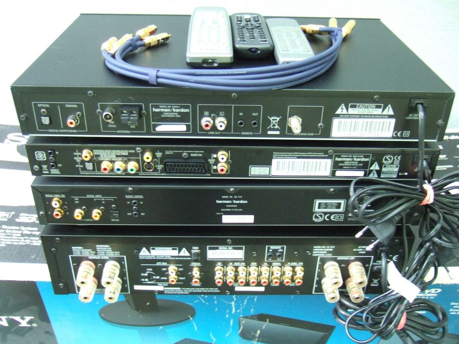Linie.System Audio Harman Kardon . Amplificator. Cd Player. DVD Player. Tuner .