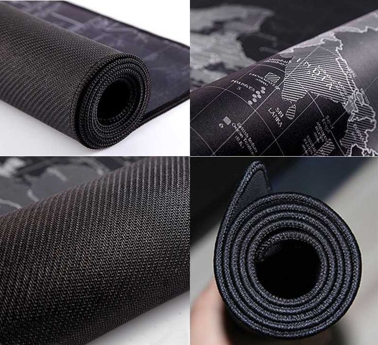 НОВИ WorldMap XXL Геймърски пад подложка за мишка gaming mouse pad RGB