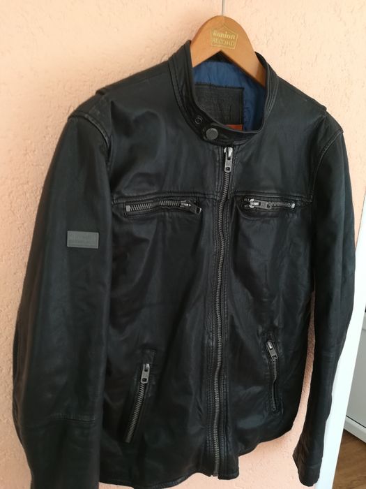 Geaca piele bărbați Superdry Xl