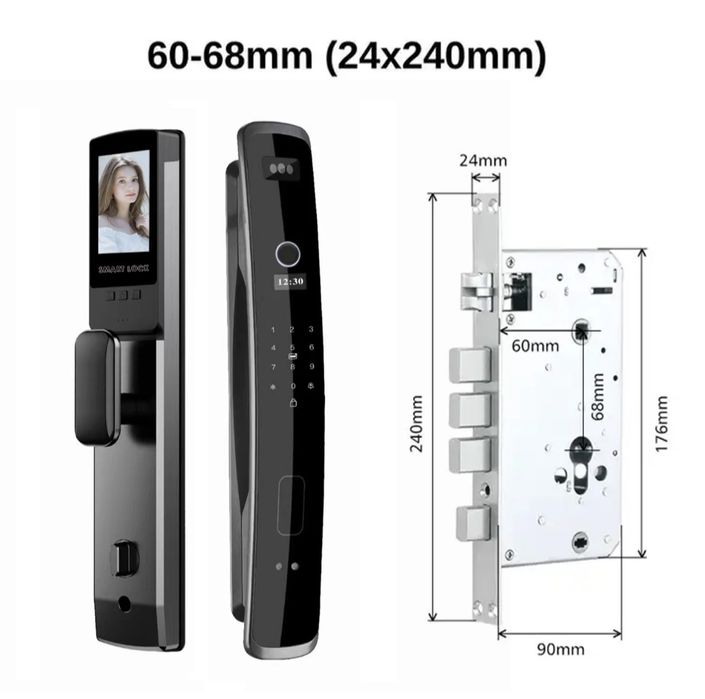 Smart lock  Aqlli qulfni office yoki honadon uchun sfatli quluf