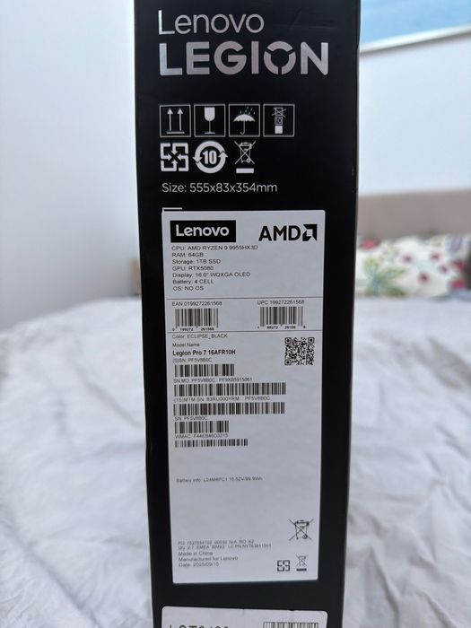 Vând laptop gaming Lenovo Legion