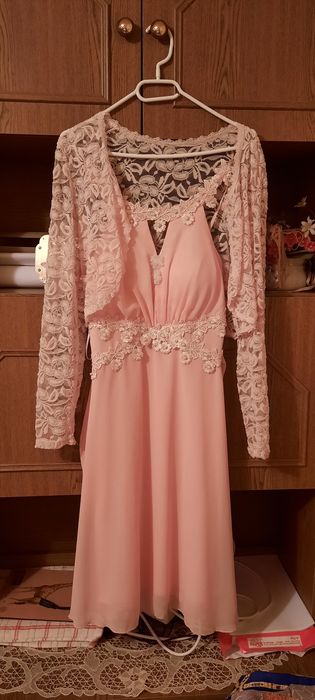 Rochie roz elegantă damă