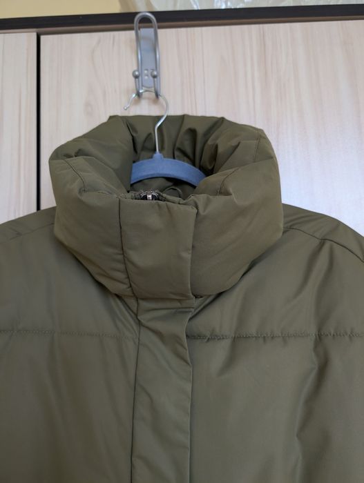 Дамско яке зелено бомбър