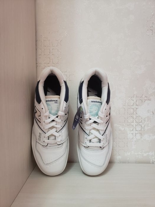 Кроссовки New Balance,классические,белые,оригинал,38 размер