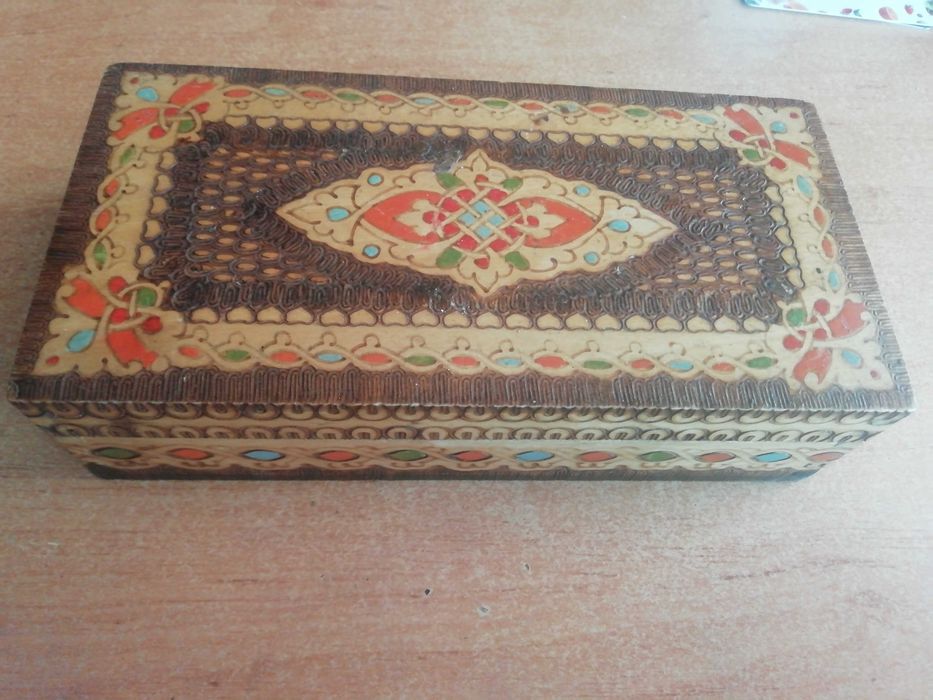 Антика - Руска кутия 19 век, оригинална антикварна нова 100 лв.