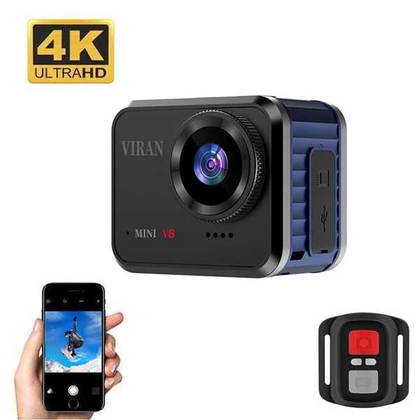 Спортна камера 4K/60FPS с EIS СТАБИЛИЗАЦИЯ И WIFI 170 ГРАДУСА /SPK067/
