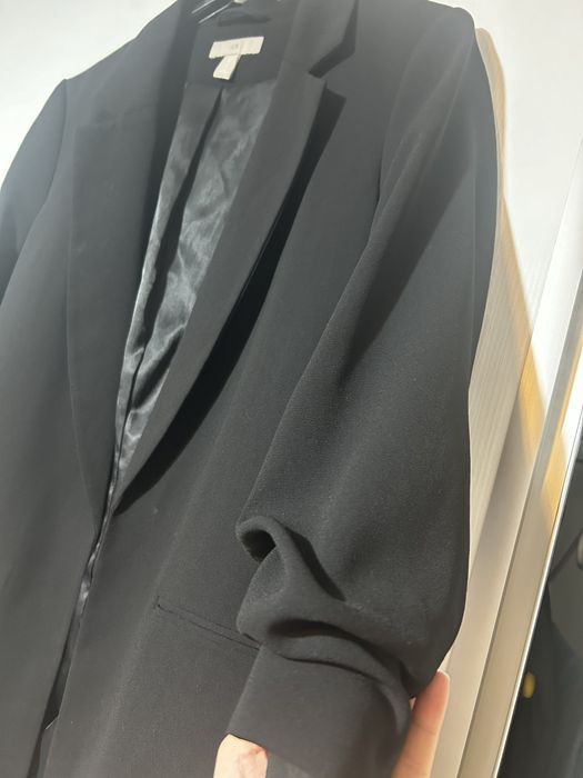 Sacou negru 36(S) H&M