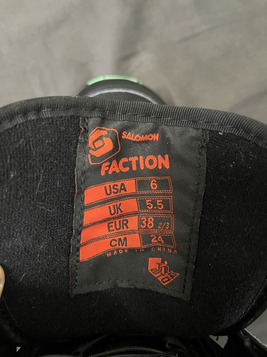 Сноуборд Обувки Salomon Faction