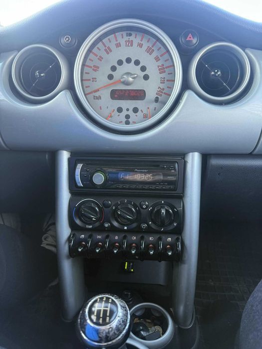 Мини купър 1.6 бензин/газ 2003г., 116к.с.