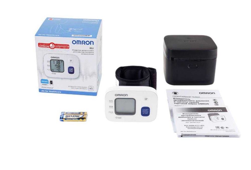 Тонометр OMRON на запястье