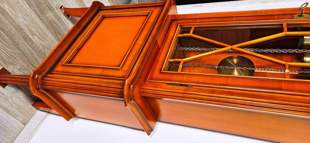 Ceas de podea cu pendula si 3 greutati Kieninger