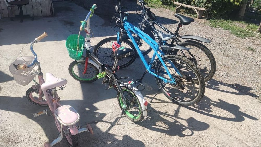 Велосипеды разных размеров