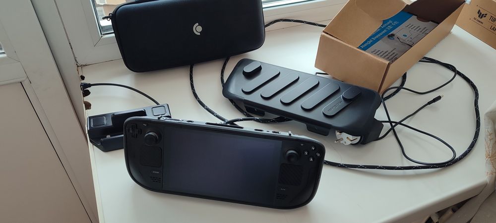 Steam deck 32 + 512гб новый с комплектом