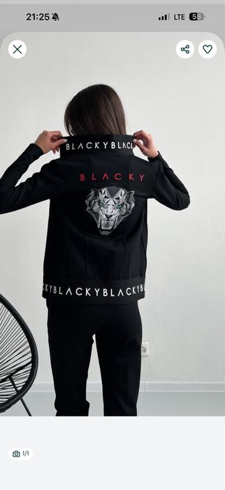 Продам спортивку только верх фирмы Blacky размер 42-44
