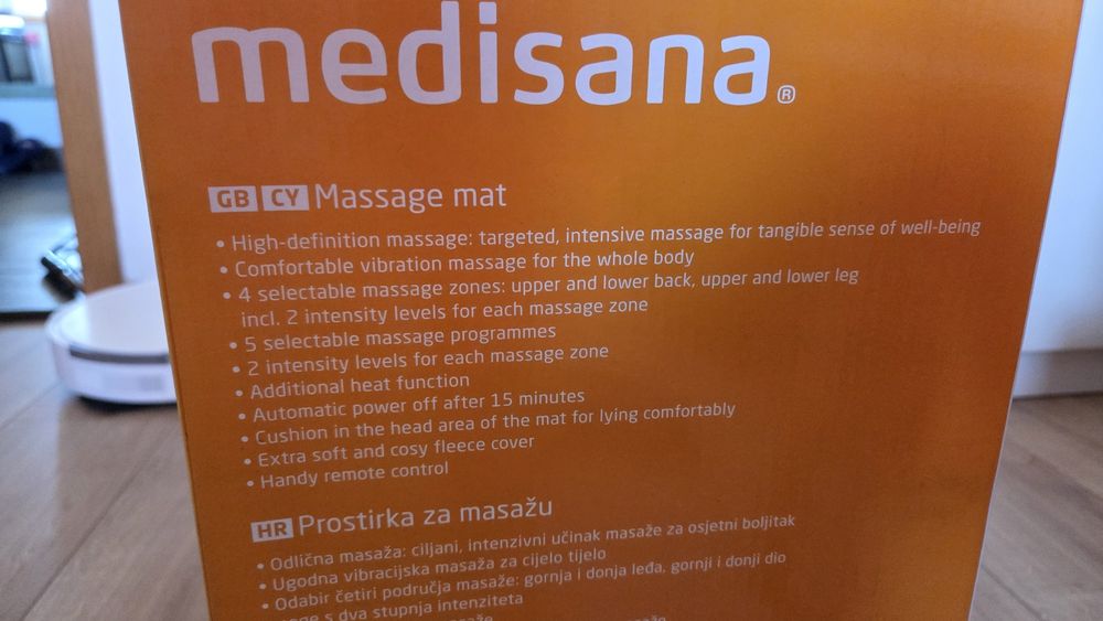 Vand saltea de masaj Medisana