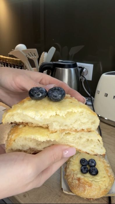 Выпечка. Ватрушки с творогом Астана