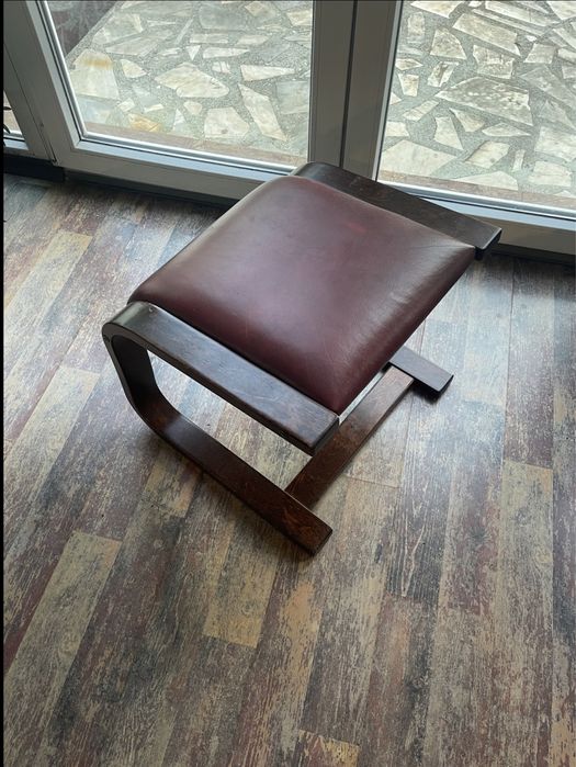 Стол с табуретка еко кожа