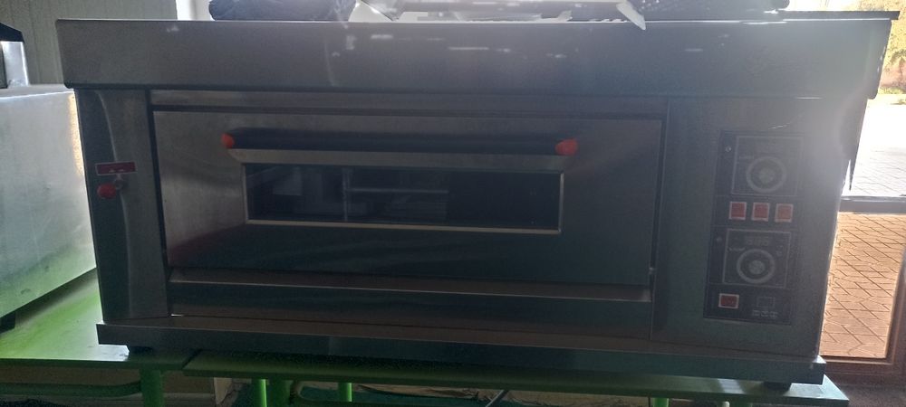 Промышленная электро - газовая печь!