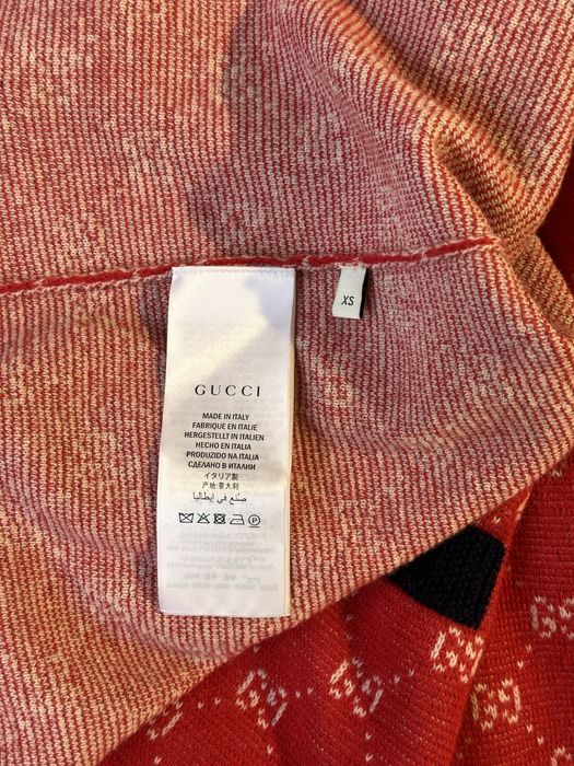 Кардиган с принтом Gucci