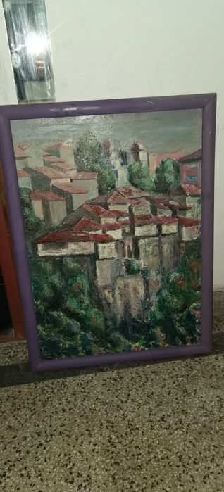 Картина с маслени бои върху платно.