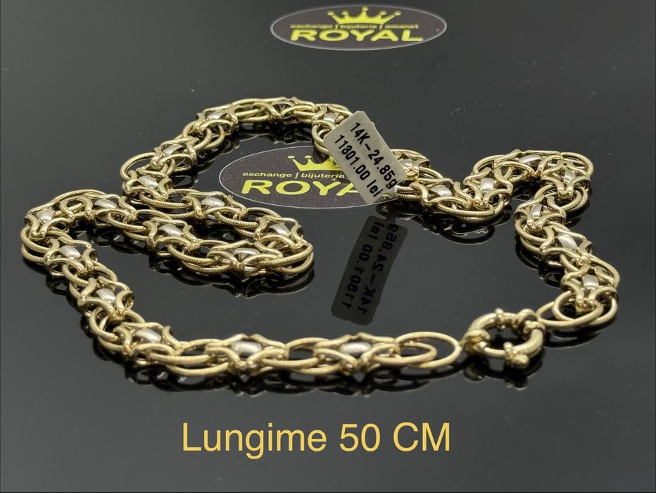 Bijuteria ROYAL : Lant AUR 14K / 24.85 GR