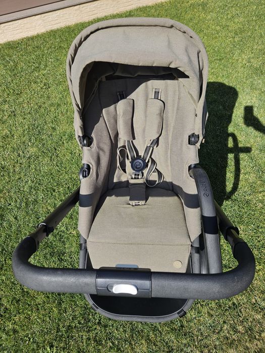 Carucior 2 in 1 CYBEX Balios S, 5 puncte, 0 luni - 4 ani, kaki