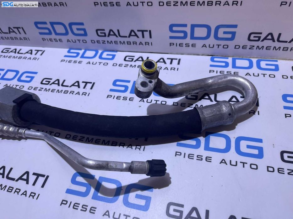 Furtun Conducta Teava Compresor AC Clima Climatronic BMW Seria 1 E81 E87 320 2.0 D M47 2004 - 2011 Cod 64536927538 6927538