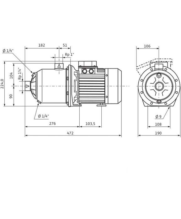 Центробежный насос Wilo