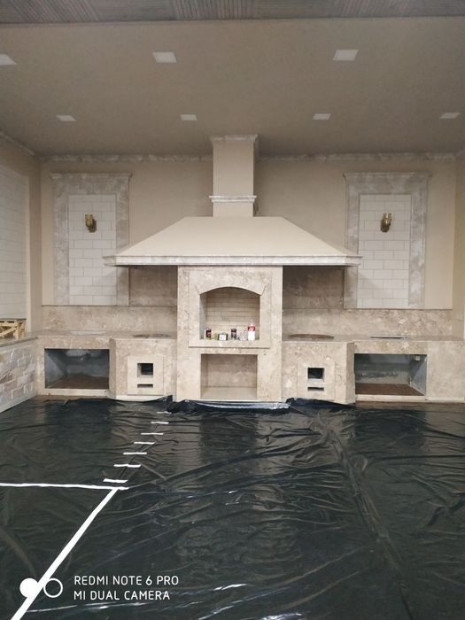 Барбекю, Летние кухни, Камины, Казаны