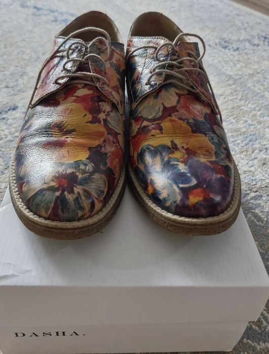 Pantofi dama tip Oxford