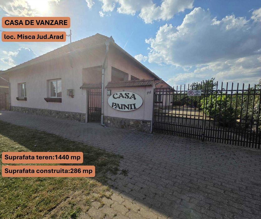 Vand casa in Misca-Jud Arad