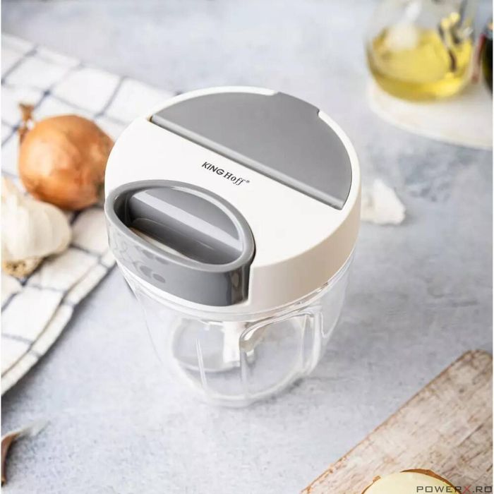 Dispozitiv pentru tocat legume si fructe, alb, diametru 12,5 cm,