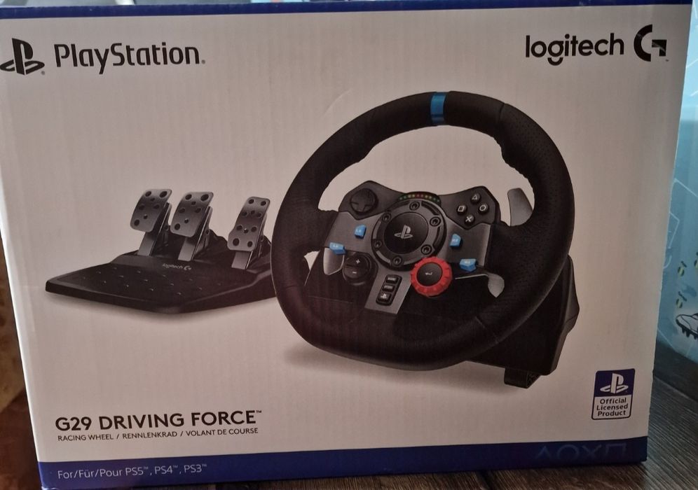 Комплект кормило и педали за ps3,4,5