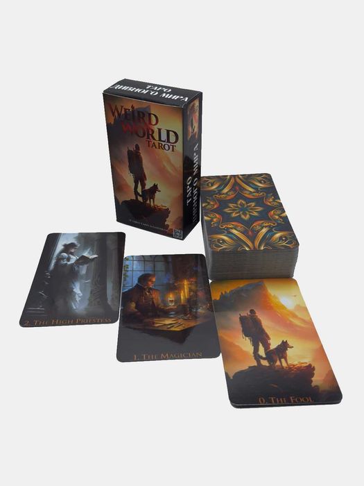 Таро гадальные карты Ленорман, Оракулы, Руны ламинированные, обучающие