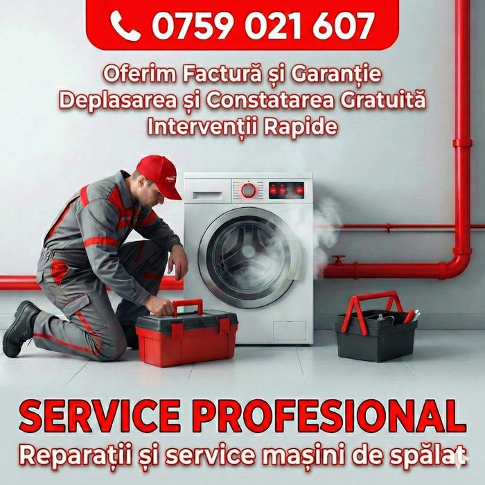 Repar masini de spalat rufe