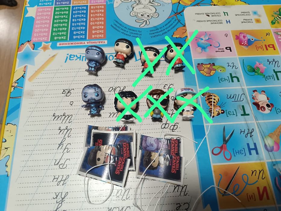 Фигурки ОСД очень странные дела