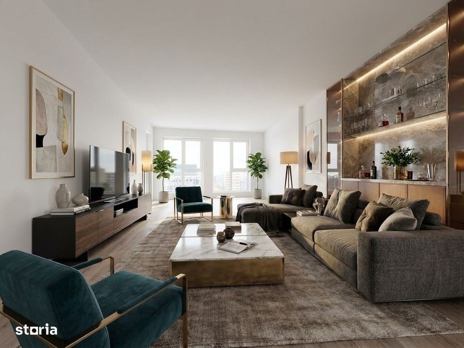 Apartament 3 Rooms + Terrace +Parking |MTM Residence-Rond OMV Pipera |