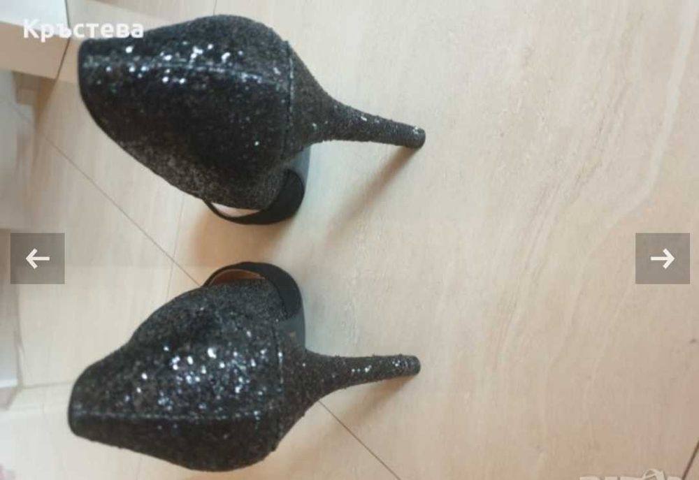 Дамски елегантни обувки на ток