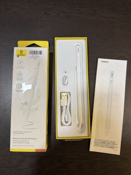 Стилус Baseus Smooth Writing 3 - USB-C зареждане, Bluetooth, Нов