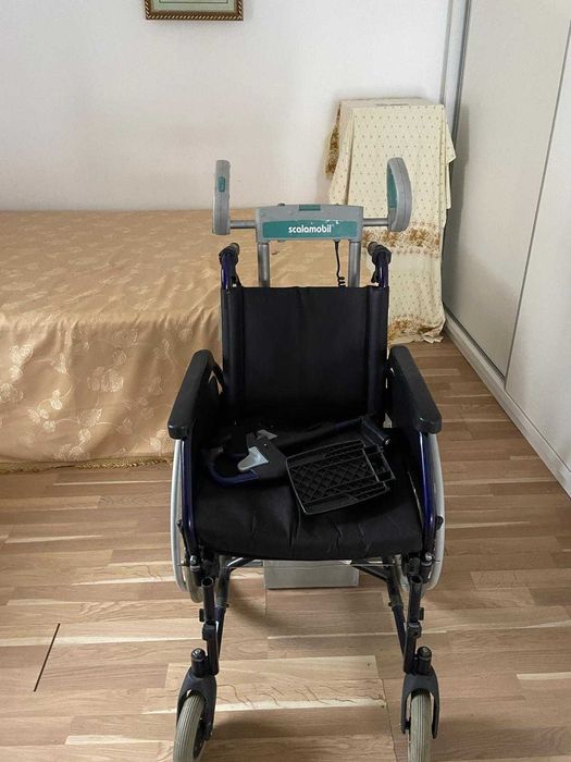 Carucior urcator portabil Scalamobil
