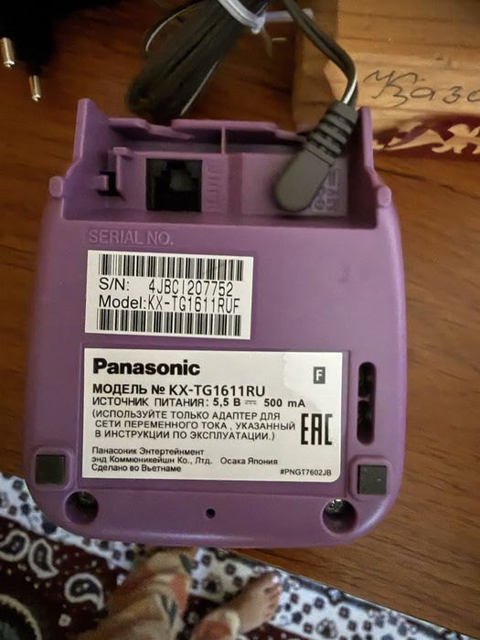 Телефон Panasonic трубка