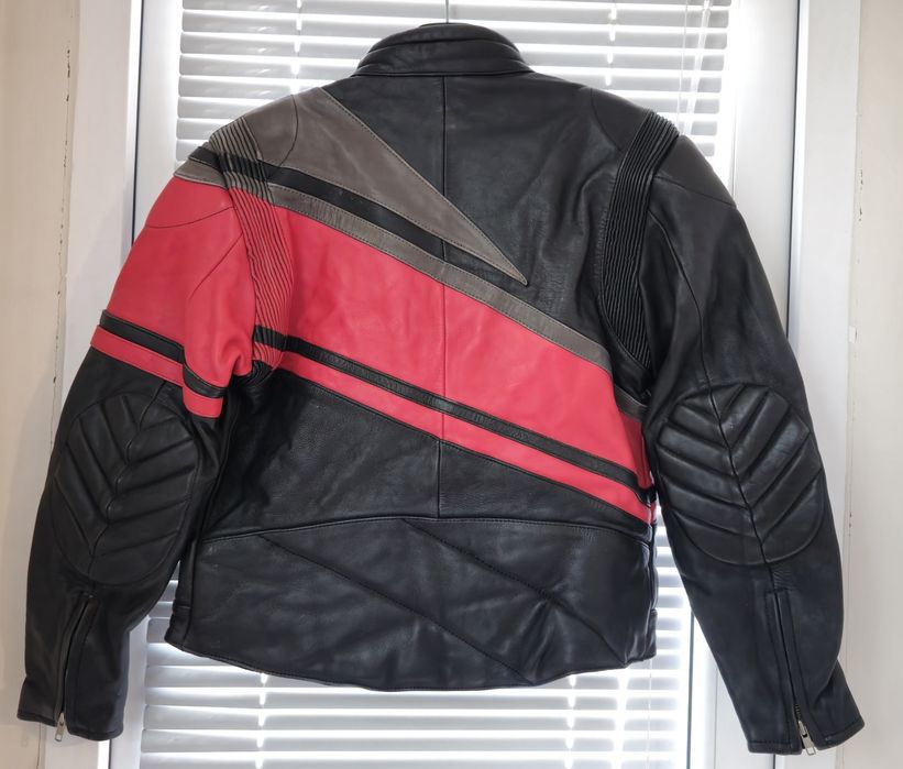 Винтидж кожено мото яке Vanucci moto