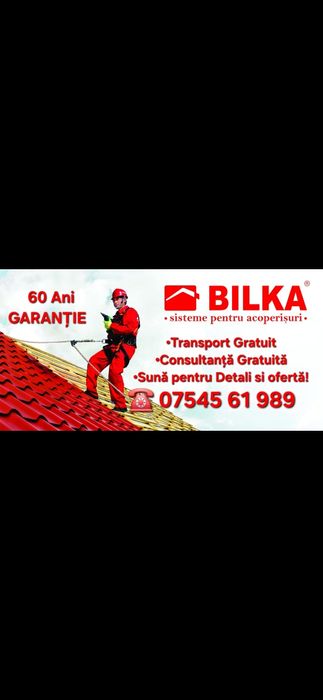 Acoperișuri Tablă bilka Reparații de urgență dulgheri