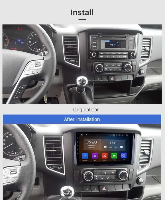 Hyundai  H350 / Solati 2015- 2021 - 9" Андроид Навигация , 9583