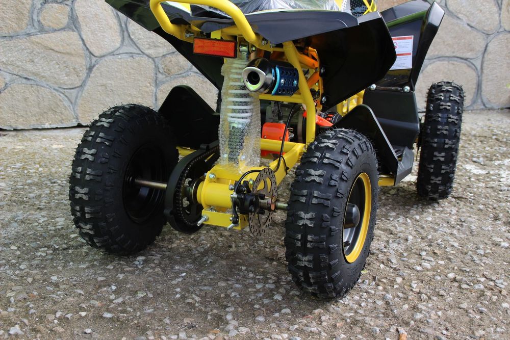 Детско бензиново ATV Grizzly SPORT – BLACK & YELLOW
