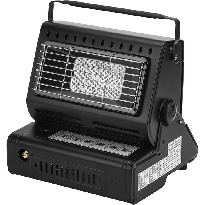 Incalzitor portabil si aragaz pentru camping 2 în 1, 1.8 Kw,